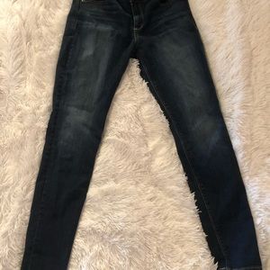 Lucky Brand Brooke Skinny Legging Jean dark blue